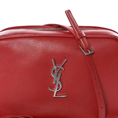 Saint Laurent Lambskin Monogram Lou Camera Bag Eros Red 9 of 9