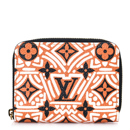 Louis Vuitton Monogram Giant Crafty Zippy Coin Purse Creme Caramel 1 of 9