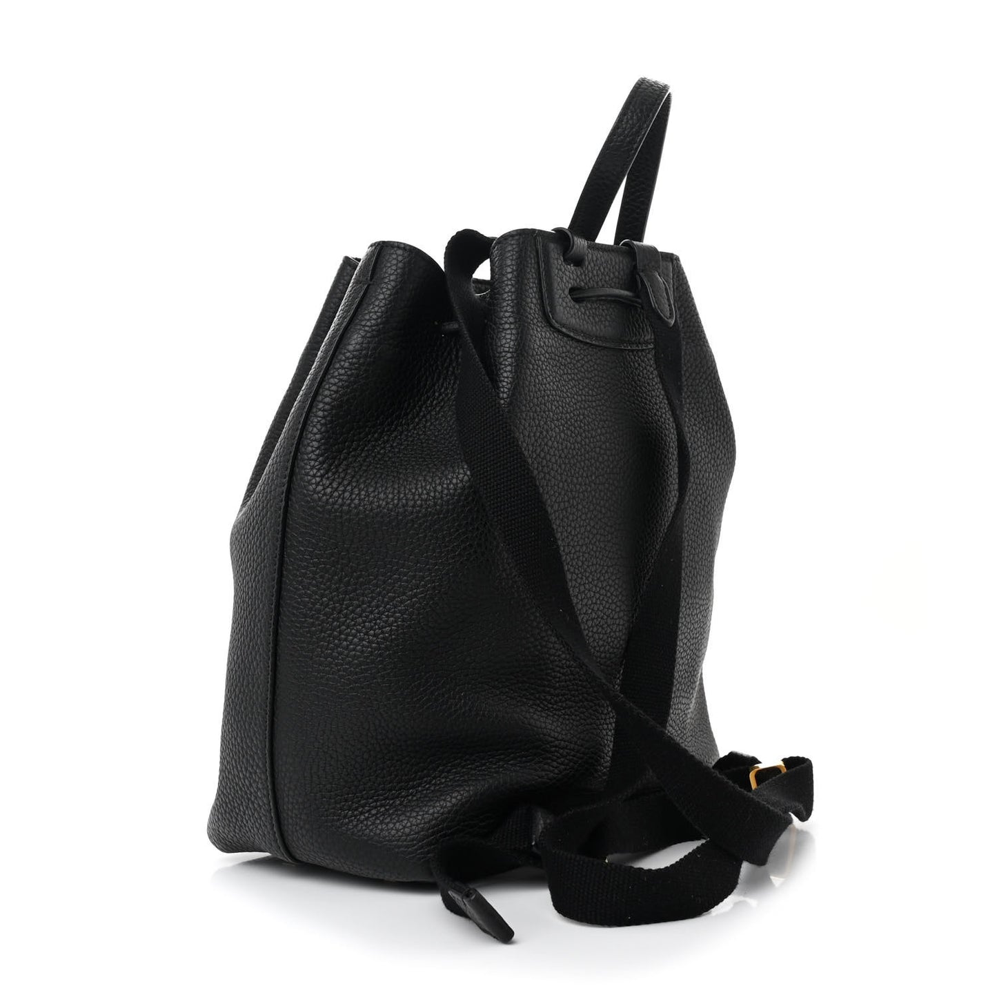 Grained Calfskin Backpack 11 Black