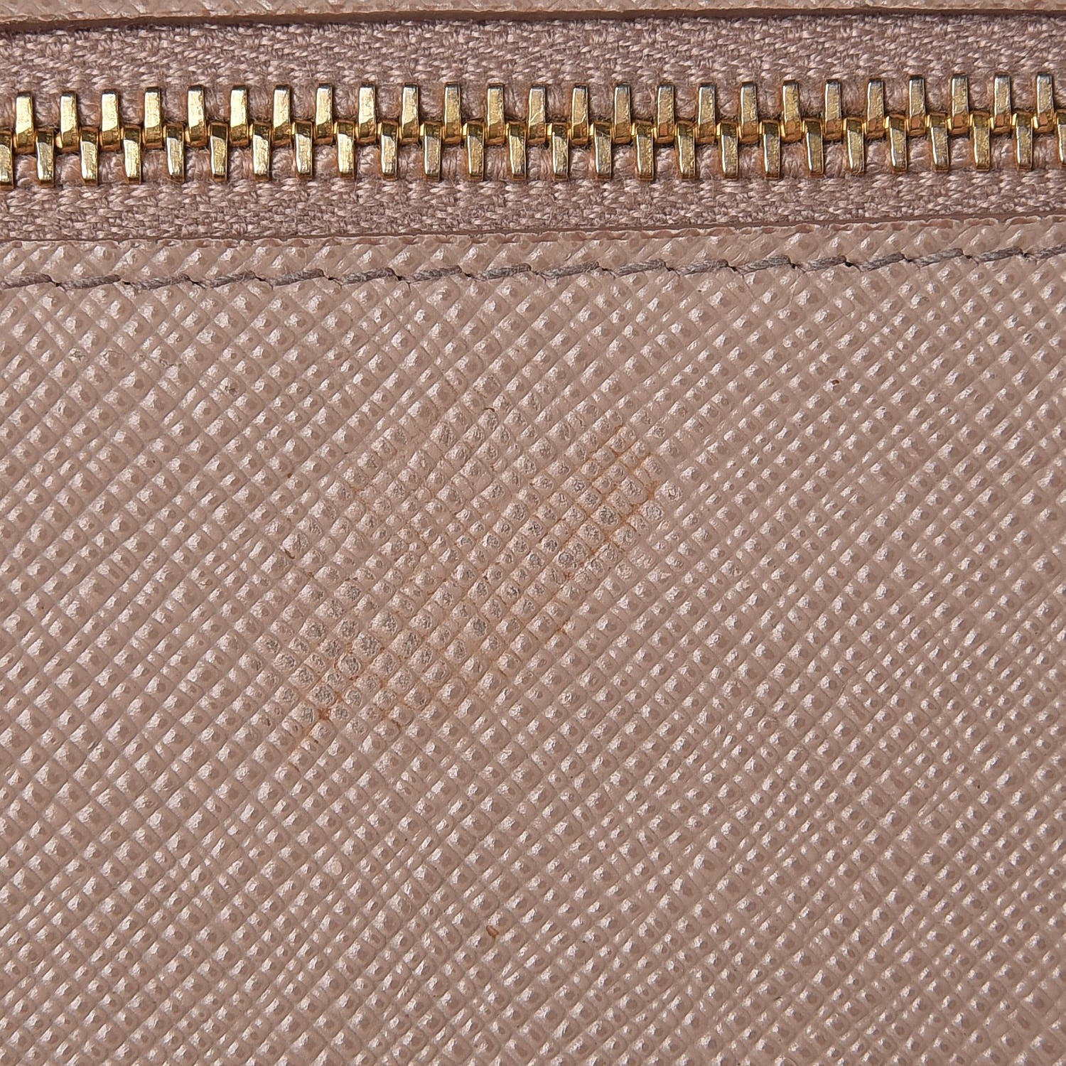 Prada Saffiano Compact Envelope Wallet Cammeo 9 of 10