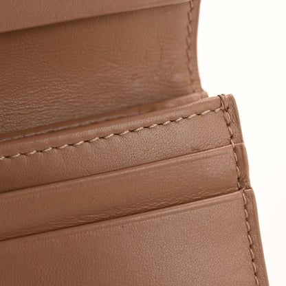 Christian Dior Patent Cannage Mini Lady Dior Wallet Beige 9 of 14