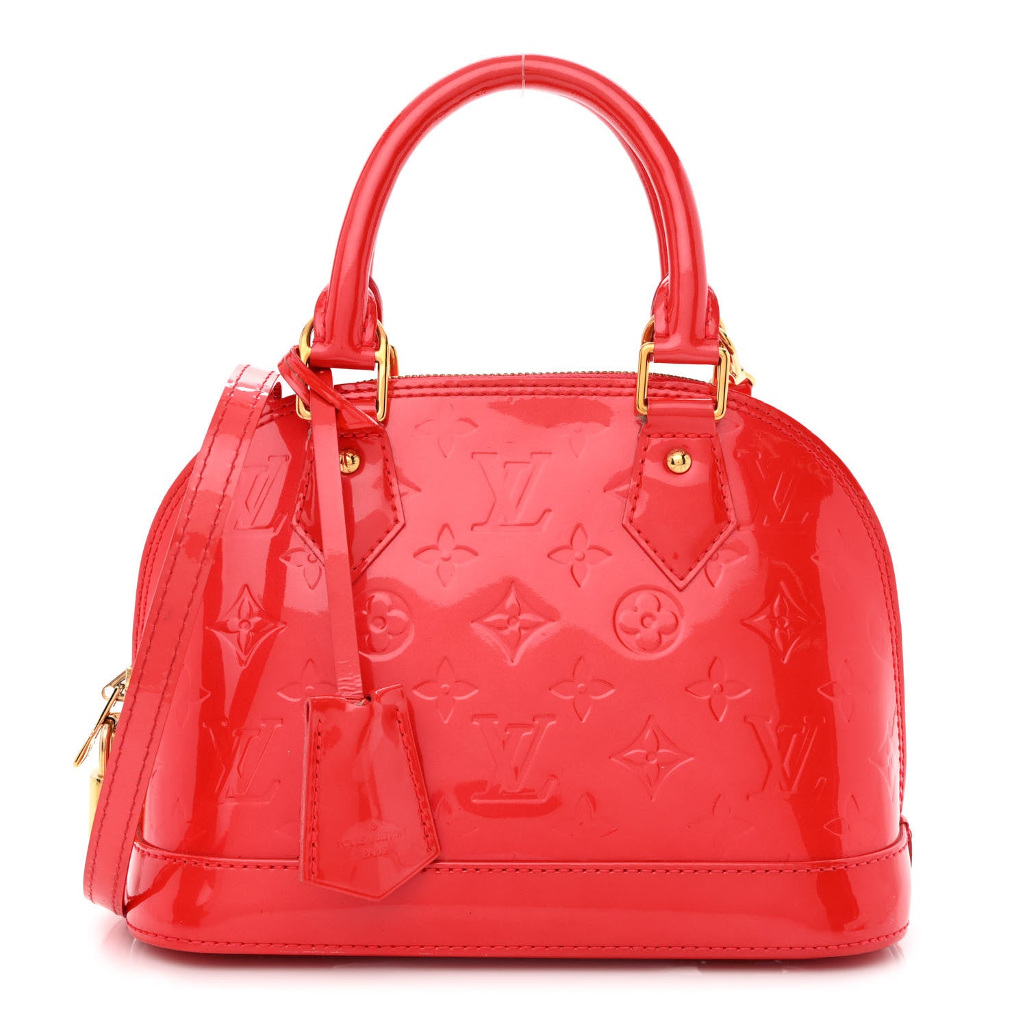Louis Vuitton Vernis Alma BB Rouge Grenadine 1 of 10