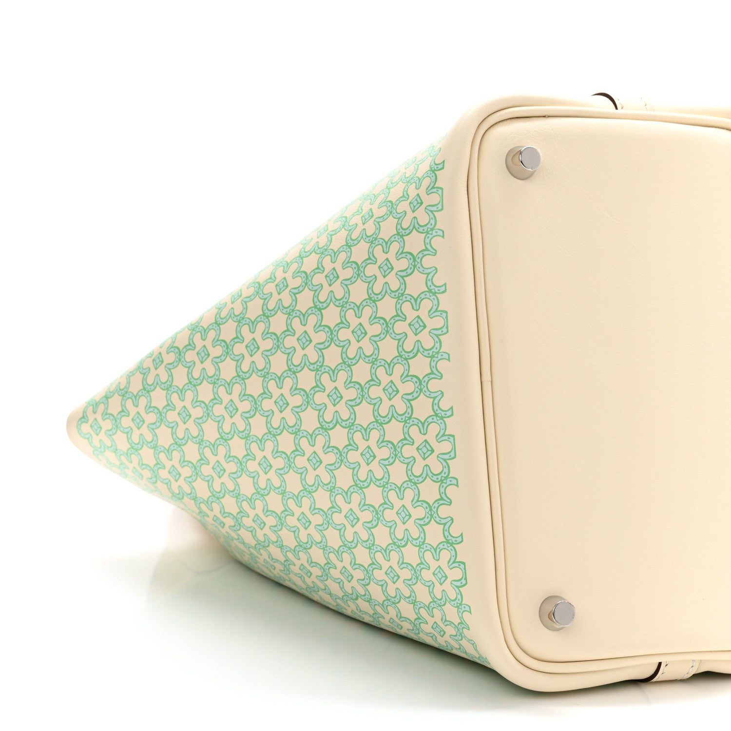 Hermes Swift Lucky Daisy Picotin Lock 18 PM Nata Vert 9 of 11