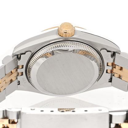 Rolex Stainless Steel 18K Yellow Gold 26mm Oyster Perpetual Datejust Watch White Roman 79173 4 of 4