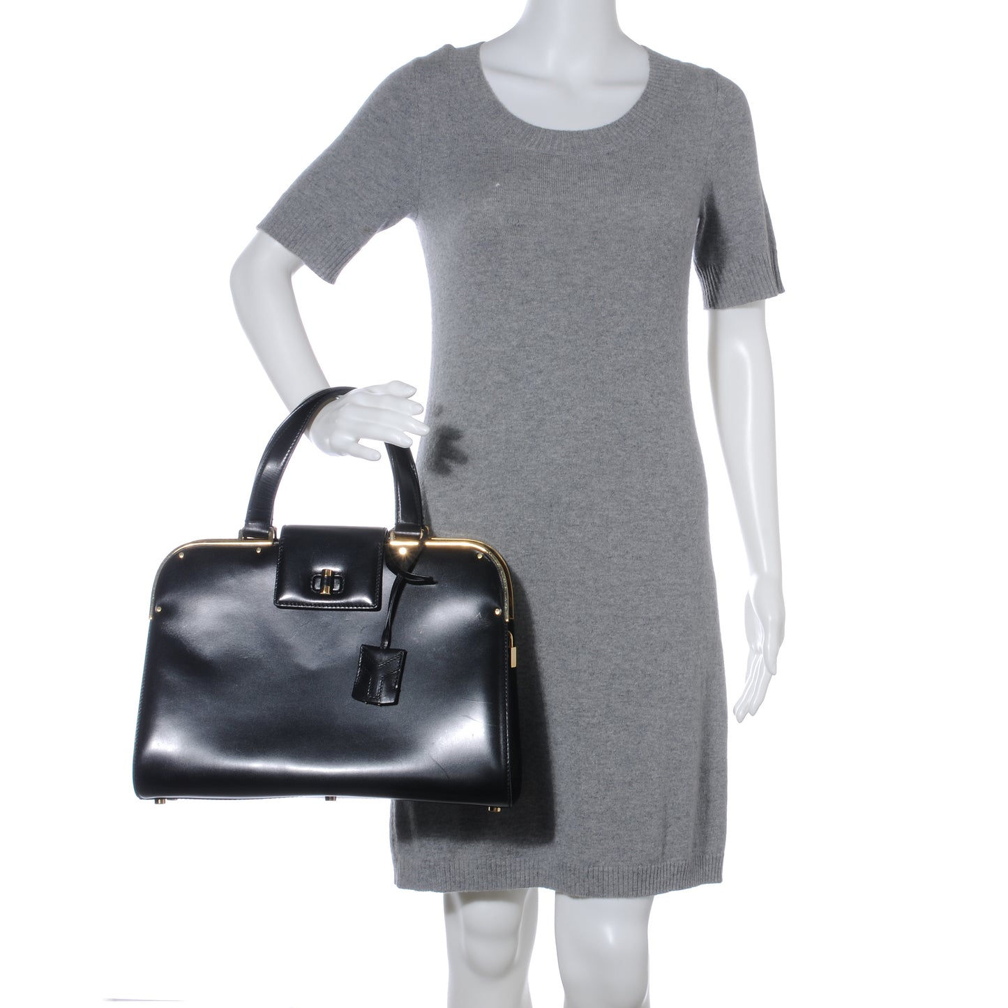 Leather Large Uptown Black
