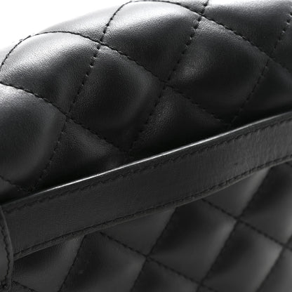 Chanel Calfskin Quilted Waist Belt Bag Black 14 of 15