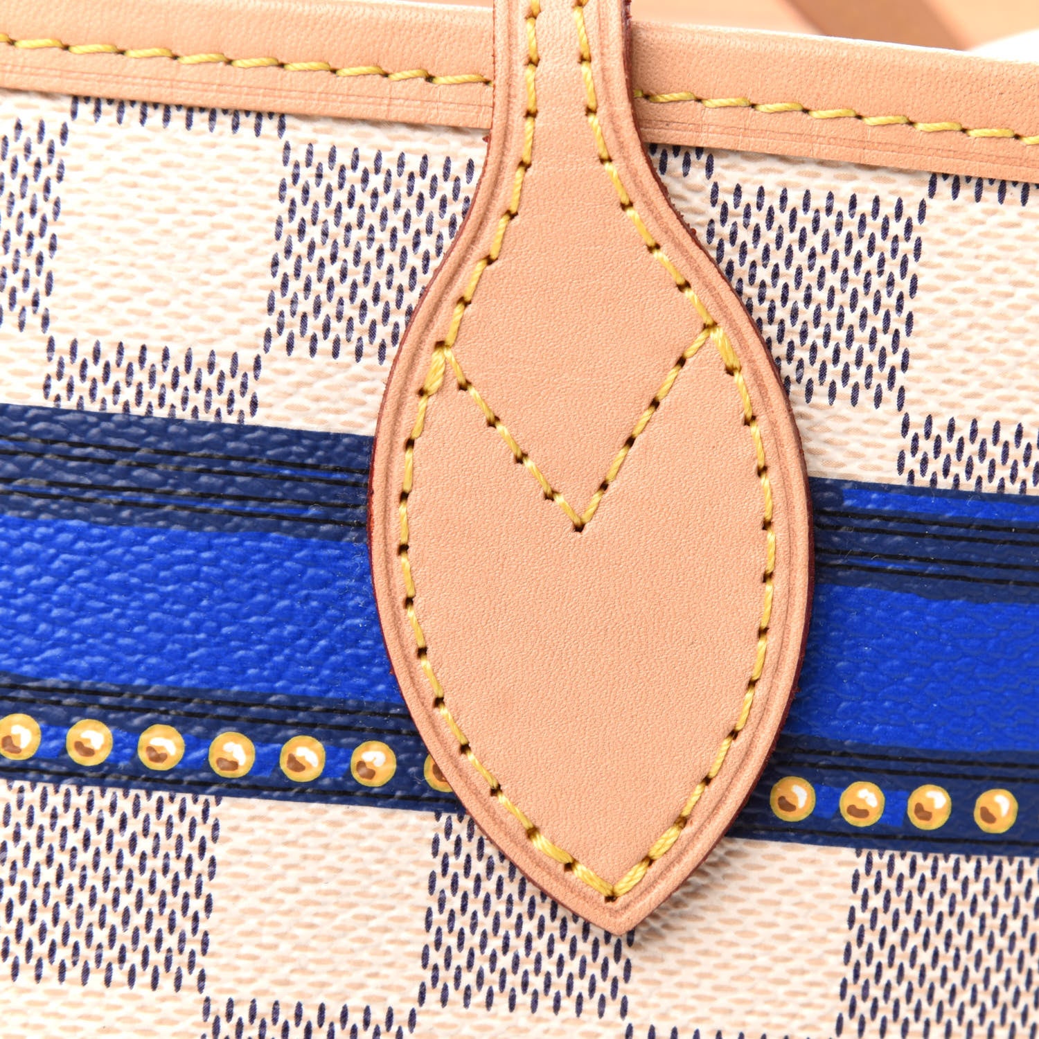 Louis Vuitton Damier Azur Summer Trunks Forte Dei Marmi Neo Neverfull MM 11 of 15