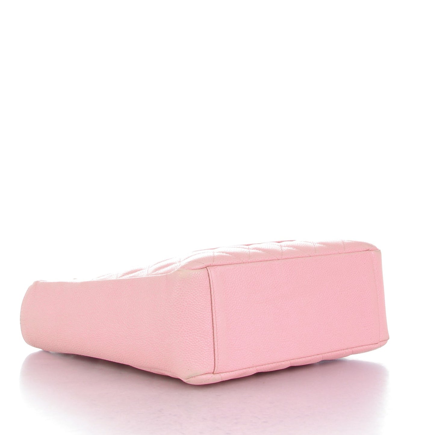 Caviar Quilted Petit Shopping Tote PST Pink