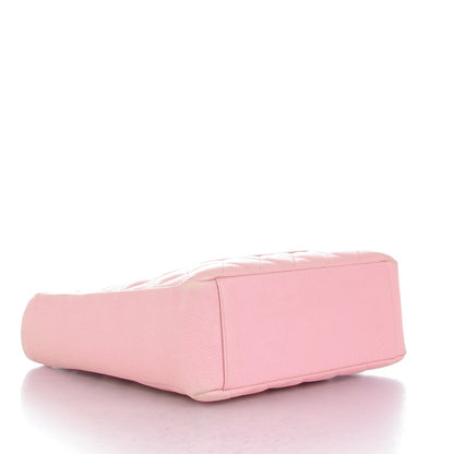 Chanel Caviar Quilted Petit Shopping Tote PST Pink 4 of 8