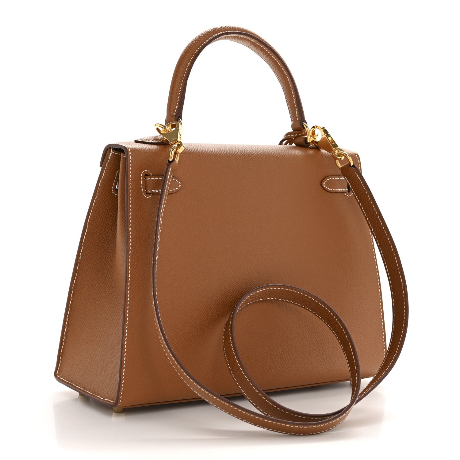 Hermes Epsom Kelly Sellier 25 Gold 3 of 14