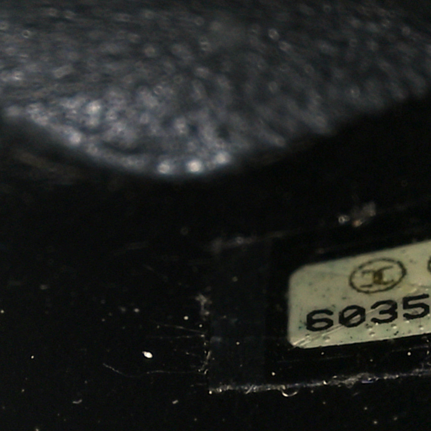 Caviar Quilted Medallion Tote Black