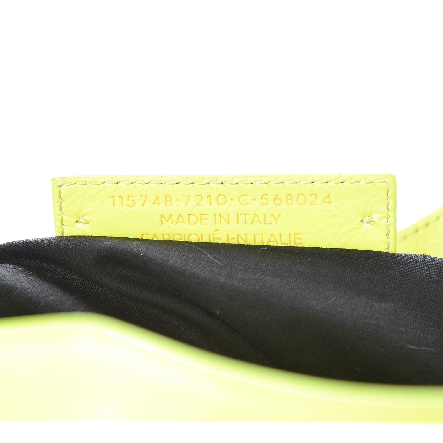 Balenciaga Agneau Classic Silver Hardware City Jaune Fluo 10 of 10