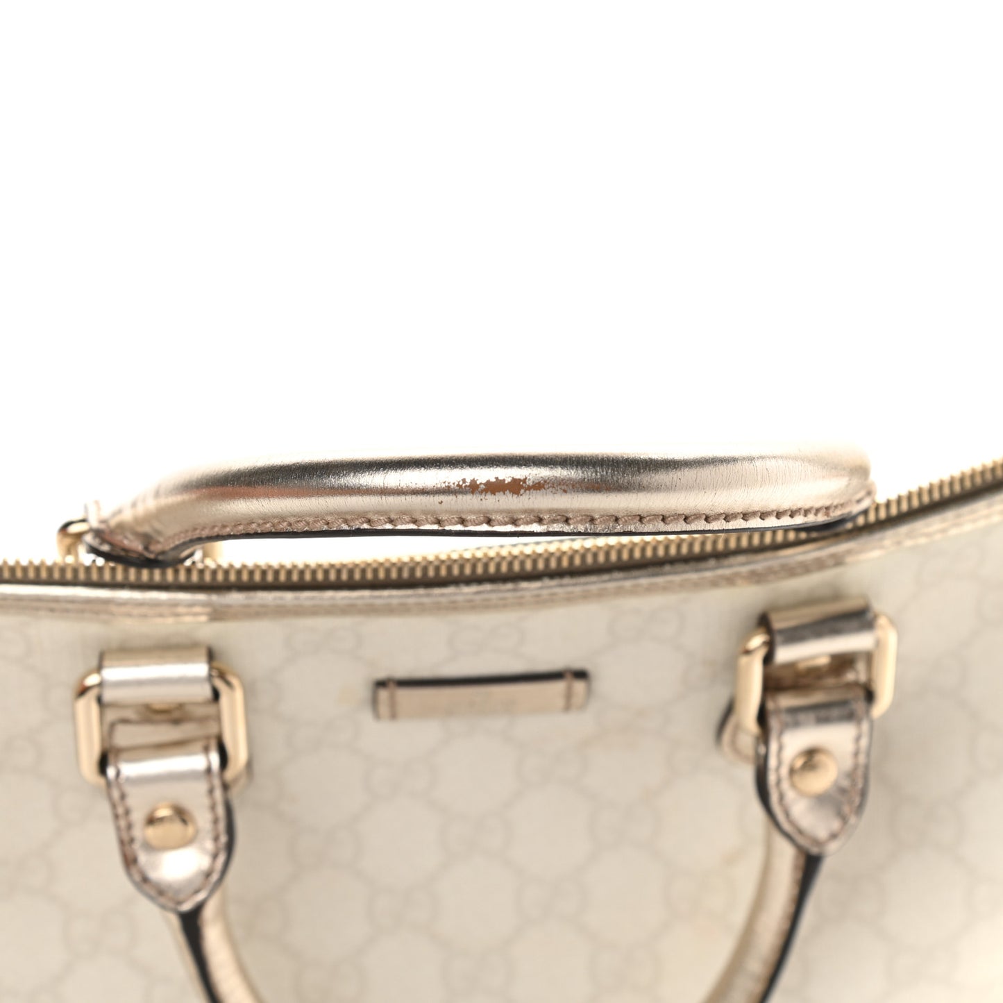 GG Plus Monogram Medium Joy Tote Bag White