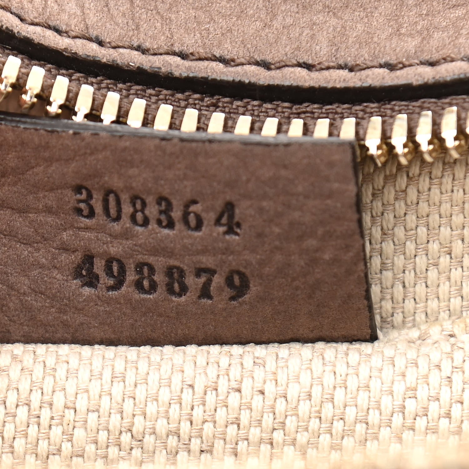 Gucci Vitello Range Small Soho Disco Bag Grey Field 7 of 13