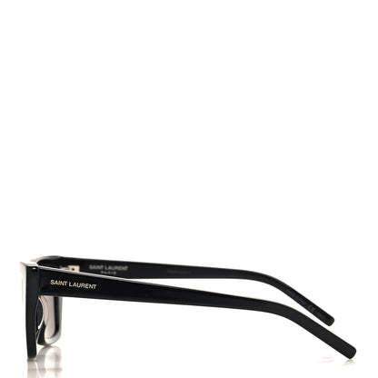 Saint Laurent Acetate Mica Cat Eye Sunglasses SL 276 Black 3 of 8