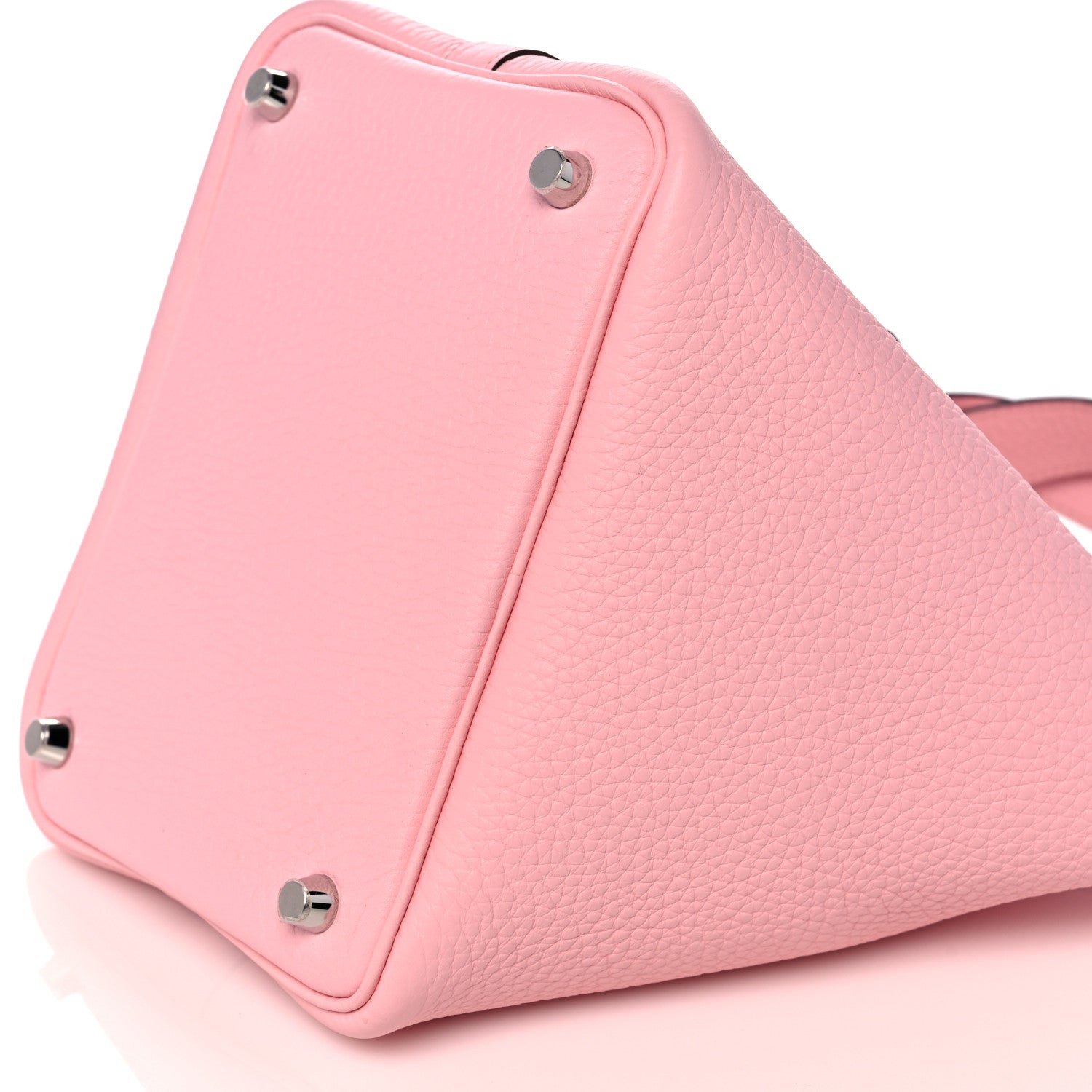 Hermes Taurillon Clemence Picotin Lock 18 PM Rose Sakura 9 of 10