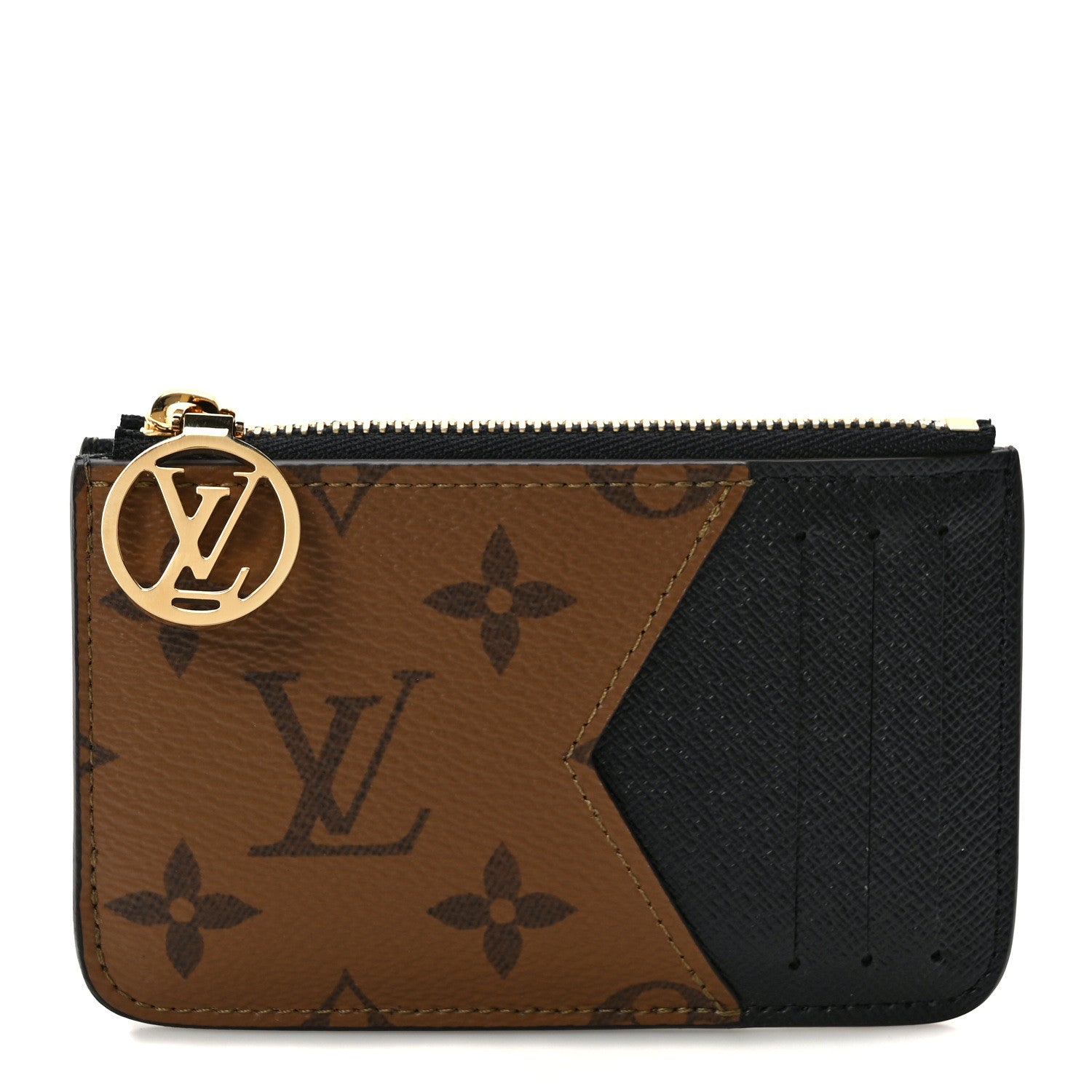Louis Vuitton Reverse Monogram Zipped Romy Card Holder 1 of 6