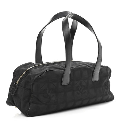 Chanel Nylon Travel Bowler Black 3 of 15