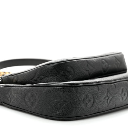 Louis Vuitton Empreinte Monogram Giant Multi Pochette Accessories Black 9 of 11