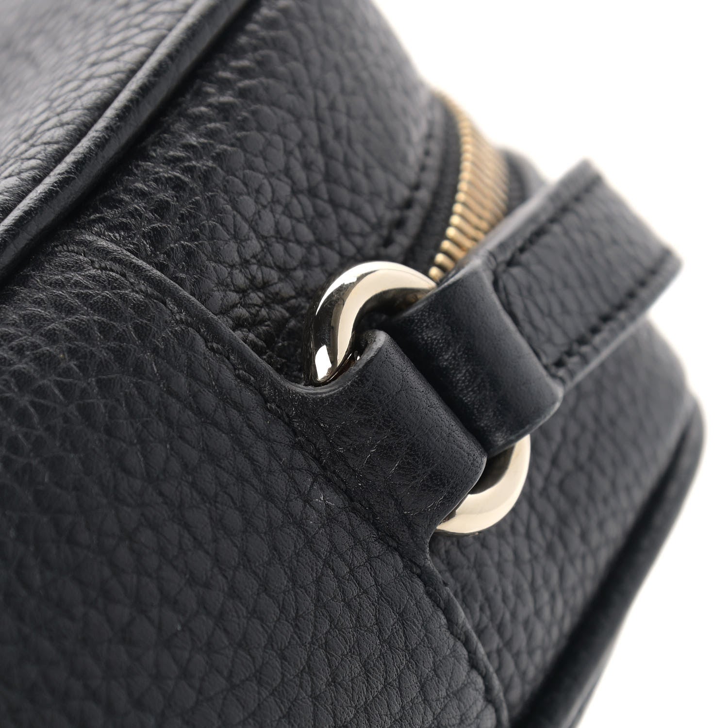 Gucci Pebbled Calfskin Small Soho Disco Bag Black 10 of 10