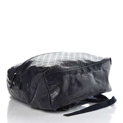 Gucci Imprime Monogram Medium Classic Backpack Navy 4 of 7