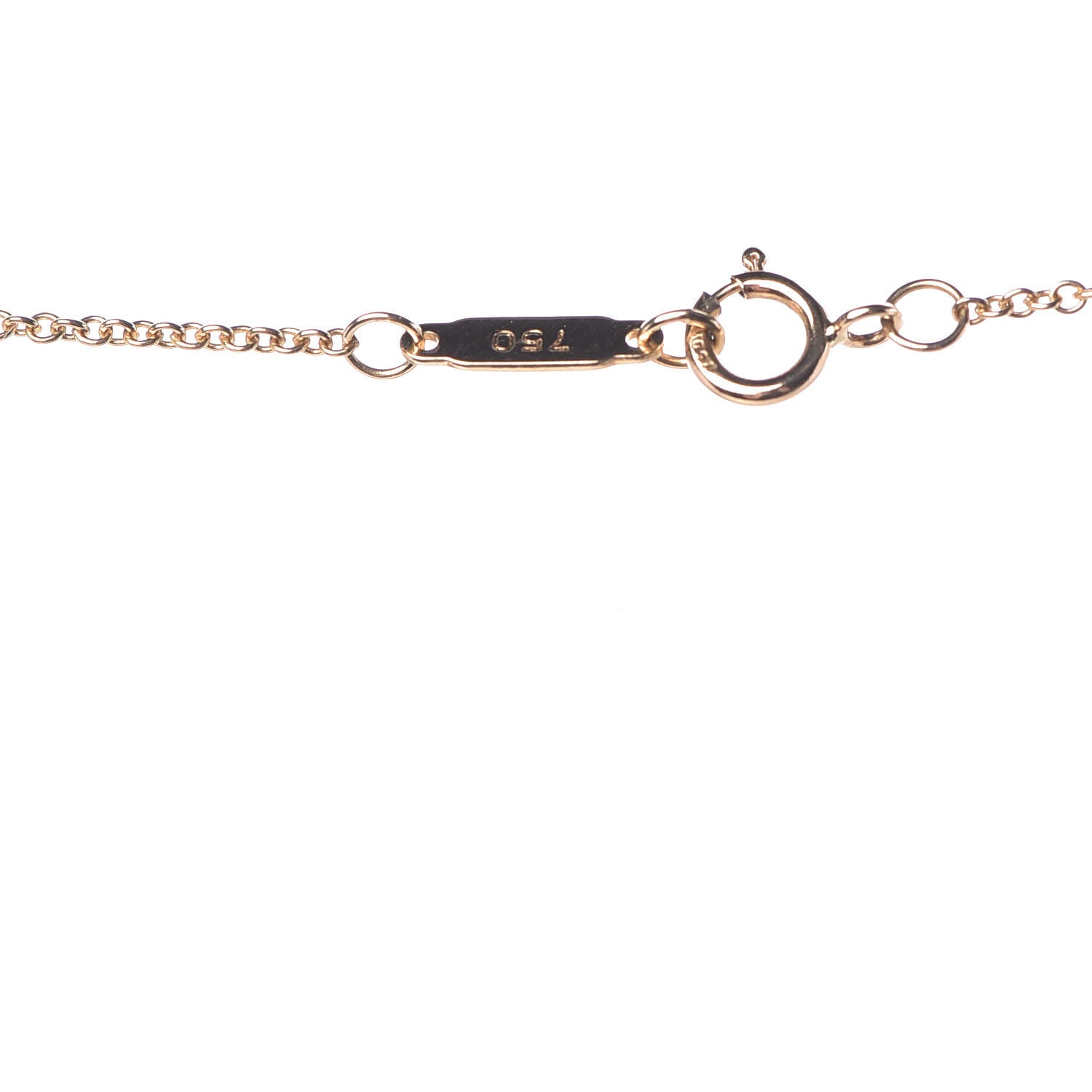 Tiffany 18K Yellow Gold Bow Tie Heart Pendant Necklace 5 of 7