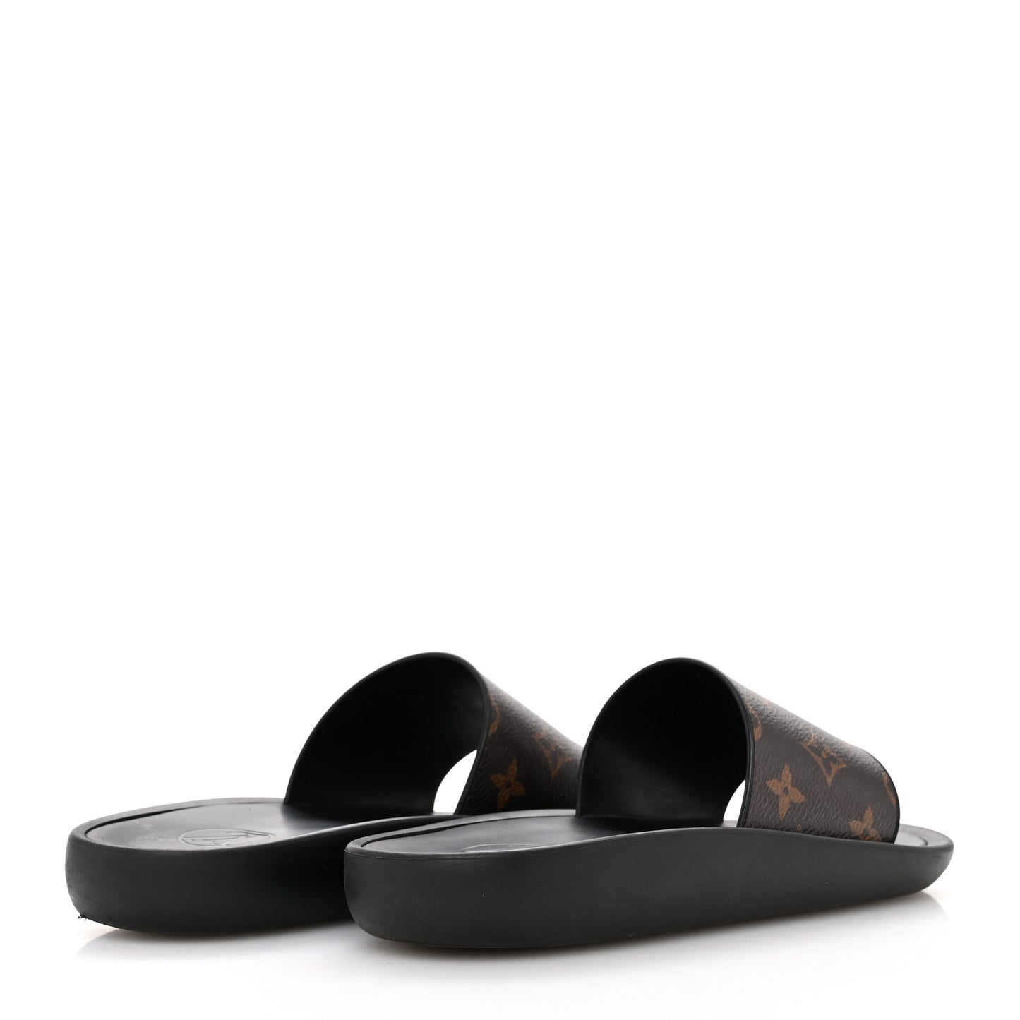 Monogram Sunbath Slide Sandals 36