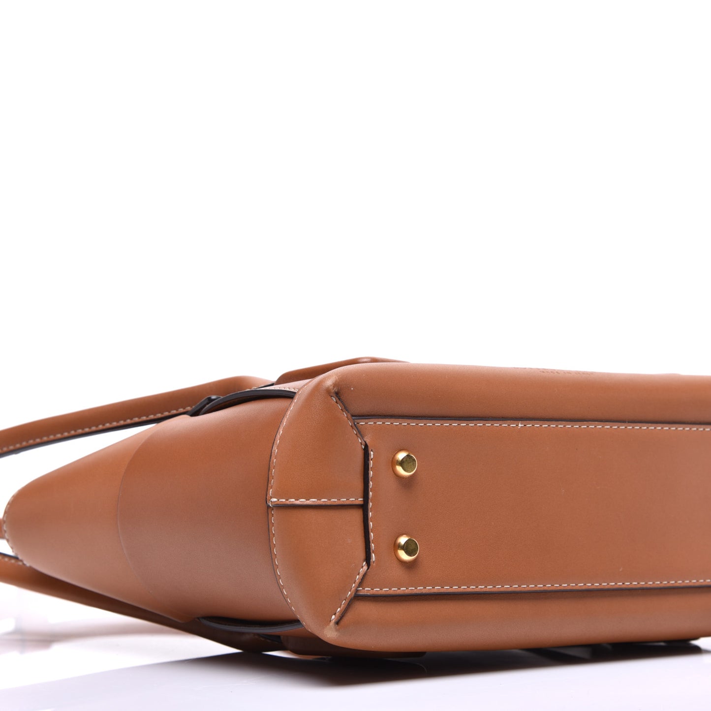 French Calfskin Maxi Intrecciato Small Arco Wood