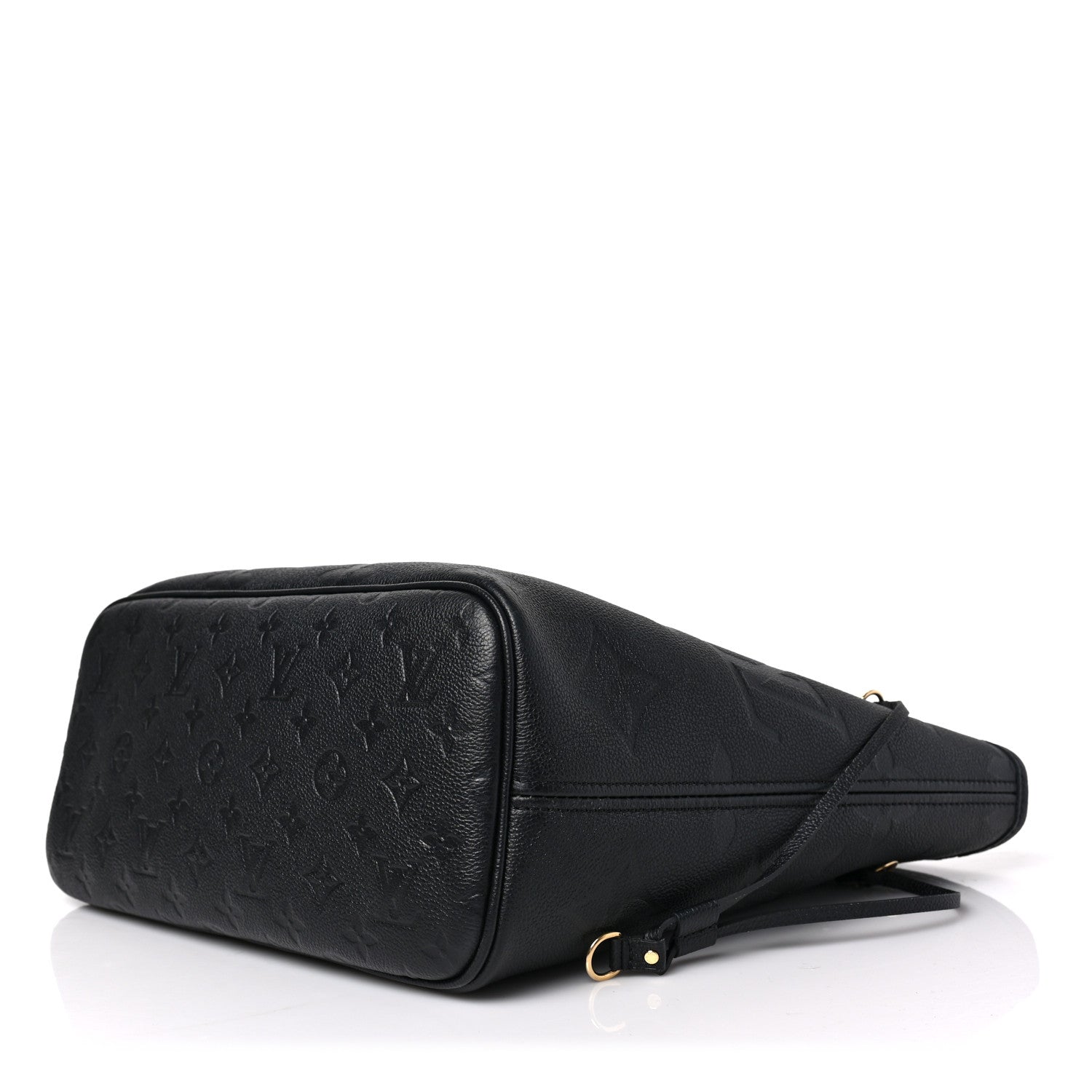 Louis Vuitton Empreinte Monogram Giant Neverfull MM Black 9 of 9