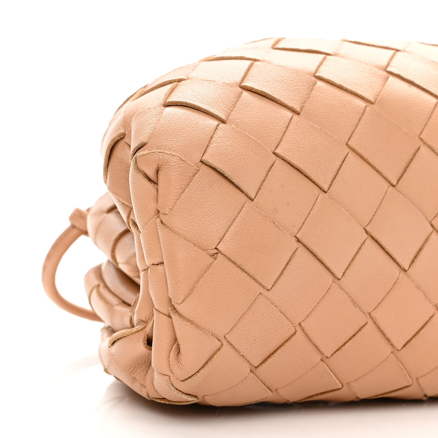 Nappa Intrecciato The Mini Pouch Almond