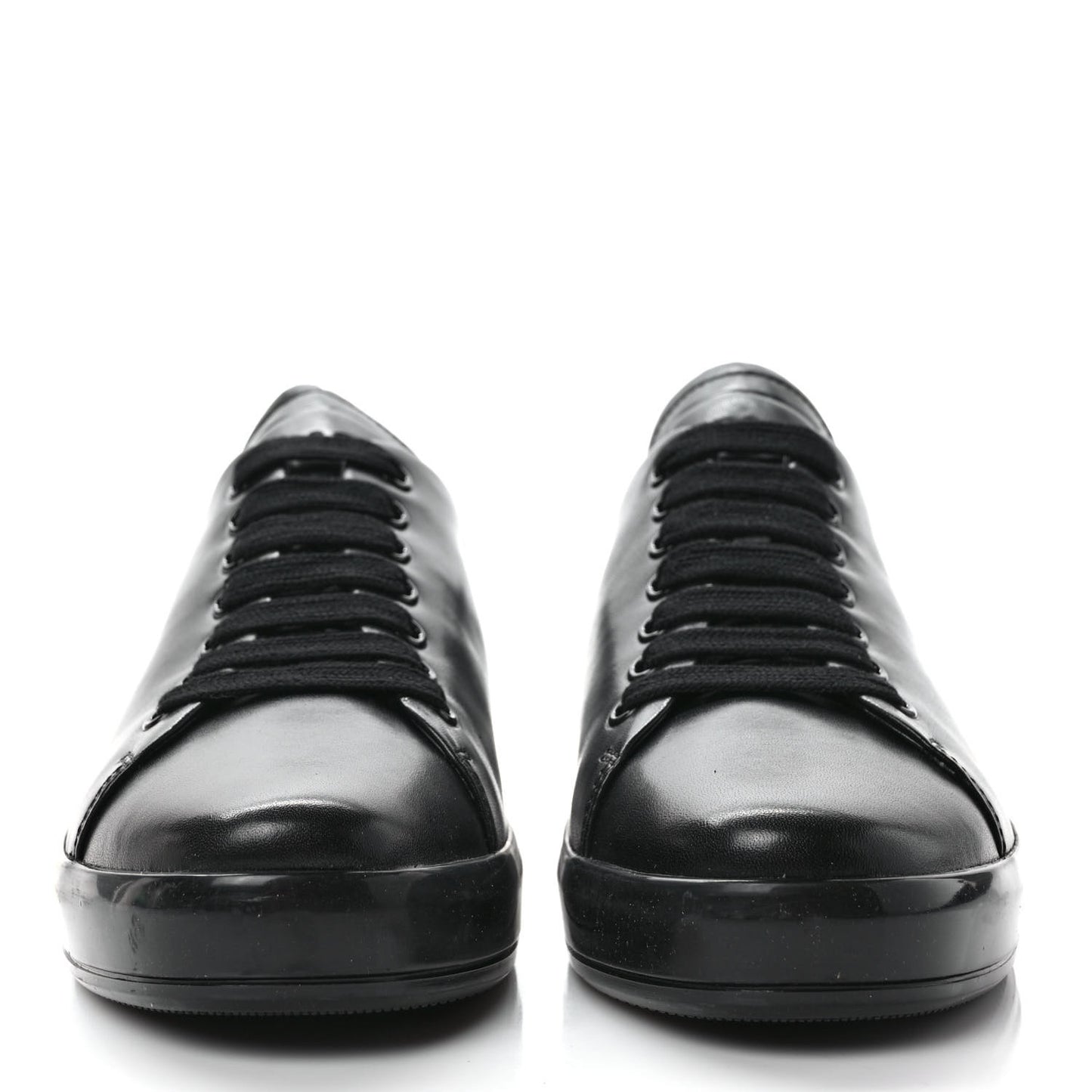 Vitello Soft Low Top Sneakers 39 Black