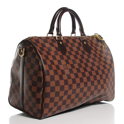 Louis Vuitton Damier Ebene Speedy Bandouliere 35 3 of 8