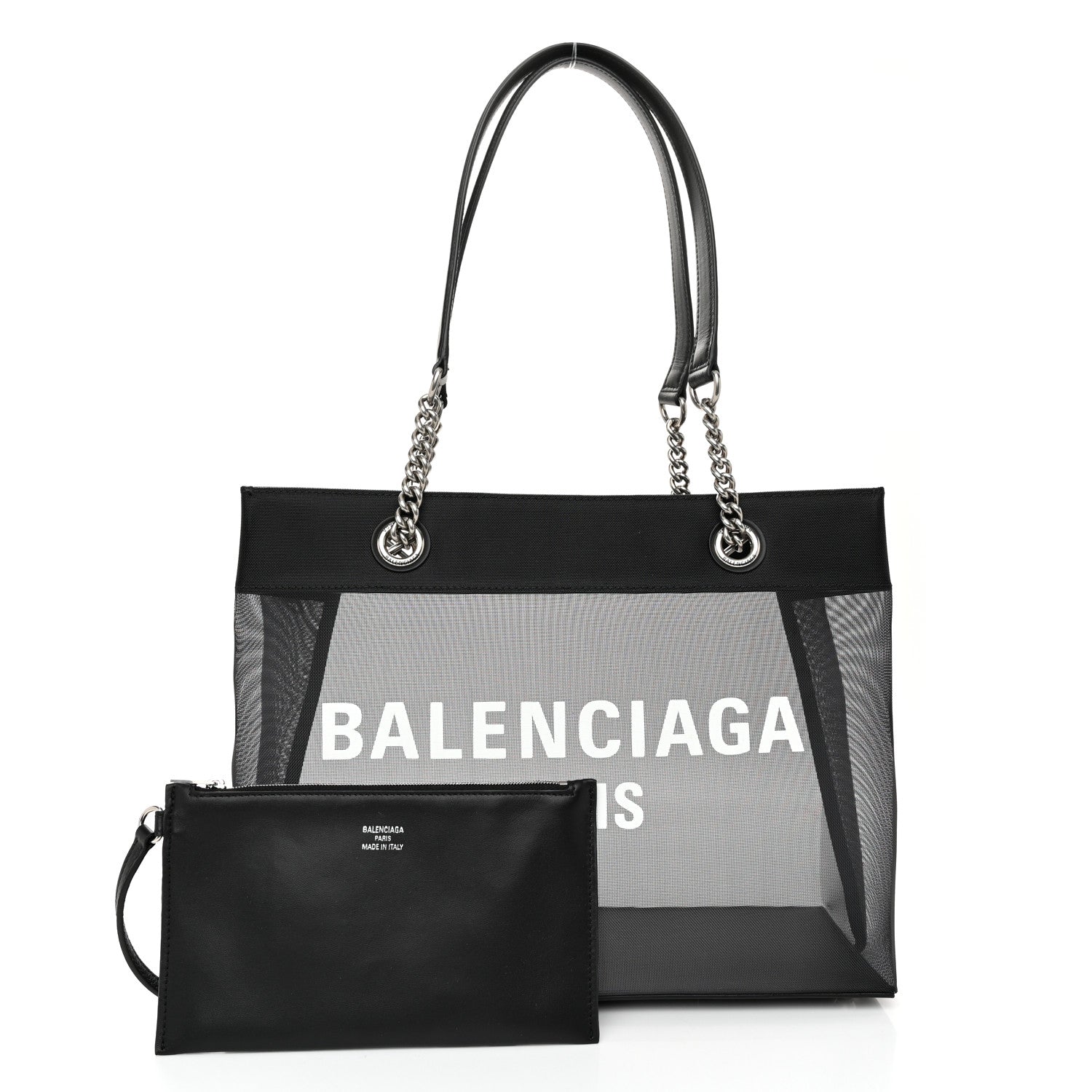 Balenciaga Mesh Medium Duty Free Tote Black 3 of 10