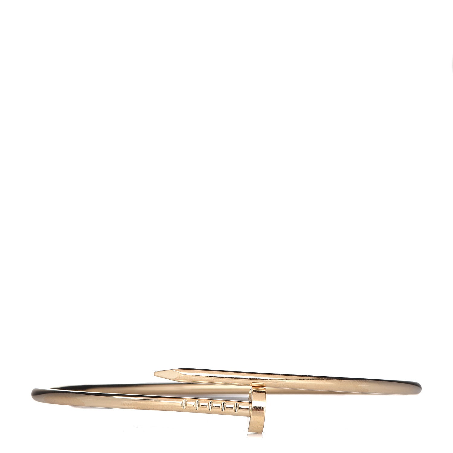 Cartier 18K Yellow Gold Small Juste Un Clou Bracelet 18 1 of 5