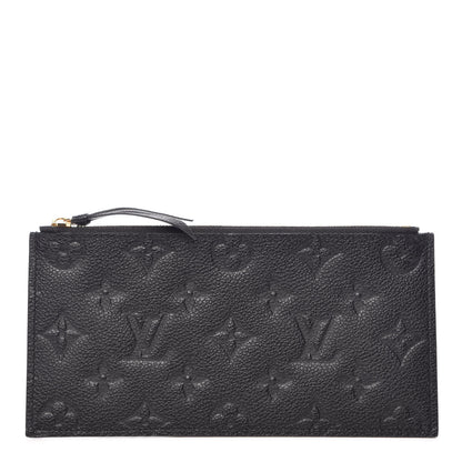 Louis Vuitton Empreinte Felicie Chain Wallet Zippered Insert Black 1 of 7
