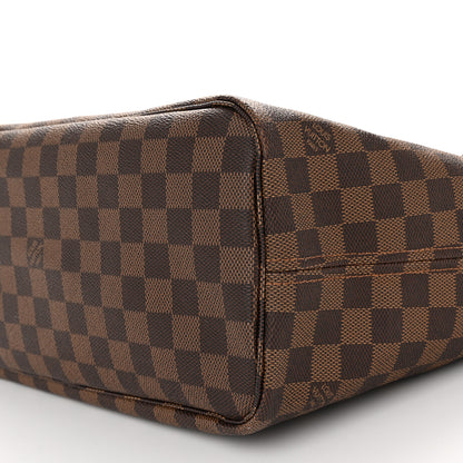 Louis Vuitton Damier Ebene Neo Neverfull MM Rose Ballerine 10 of 10