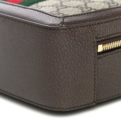 Gucci GG Supreme Monogram Mini Ophidia Top Handle Shoulder Bag Brown 11 of 11