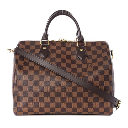 Louis Vuitton Damier Ebene Speedy Bandouliere 30 1 of 14