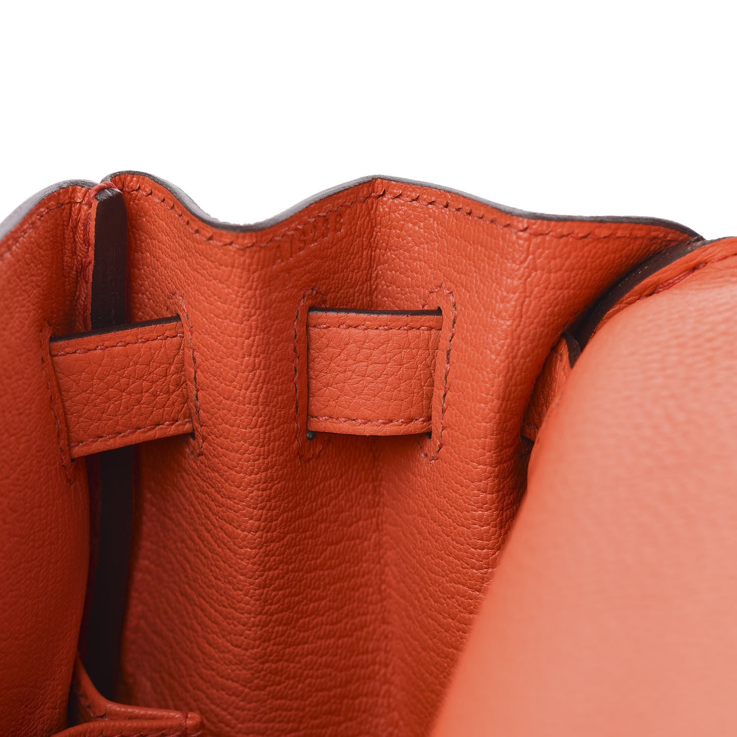Hermes Togo Kelly Retourne 28 Orange Poppy 6 of 34