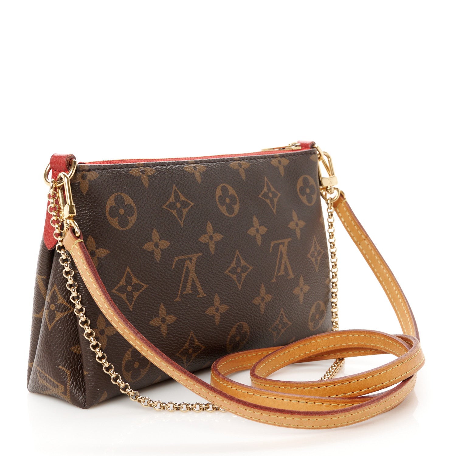 Louis Vuitton Monogram Pallas Clutch Cherry 3 of 12