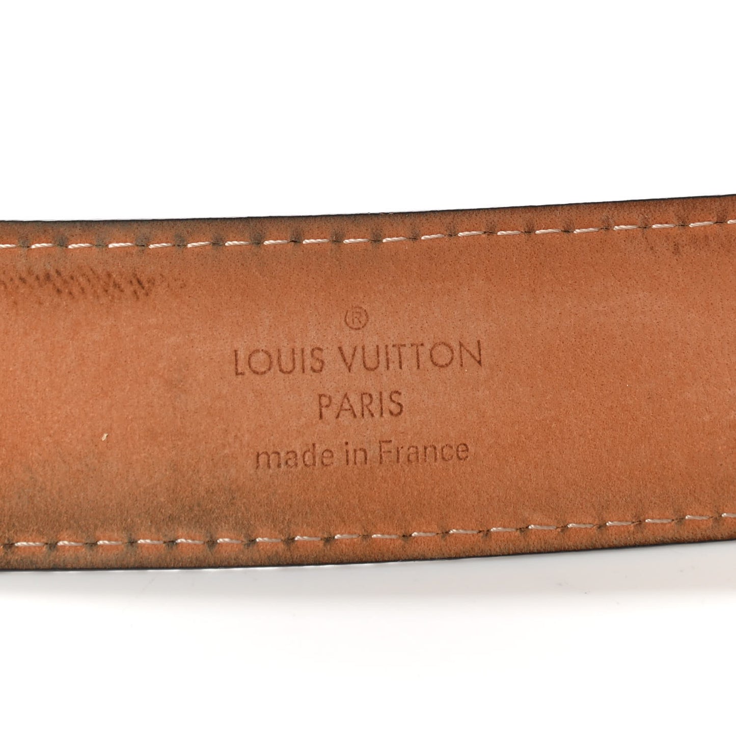 Damier Ebene 30mm Ellipse Belt 85 34