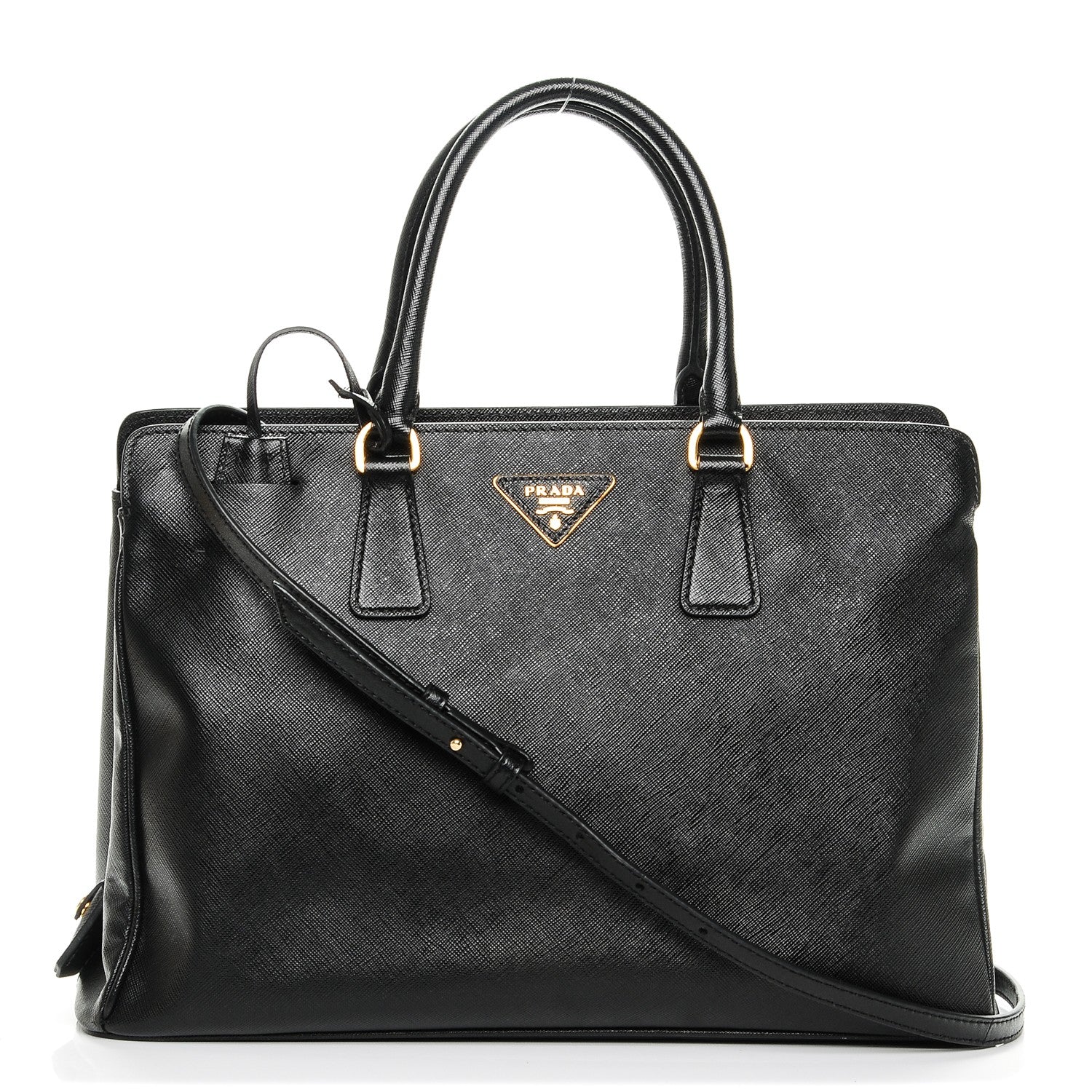 Prada Saffiano Lux Large Tote Nero Black 1 of 7