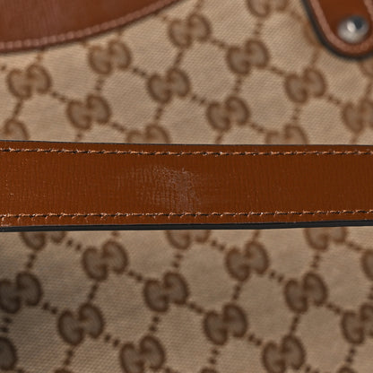 Balenciaga X GUCCI GG Monogram Azalea Calfskin Neo Classic Silver Hardware Medium City Beige Ebony Brown Sugar 14 of 15