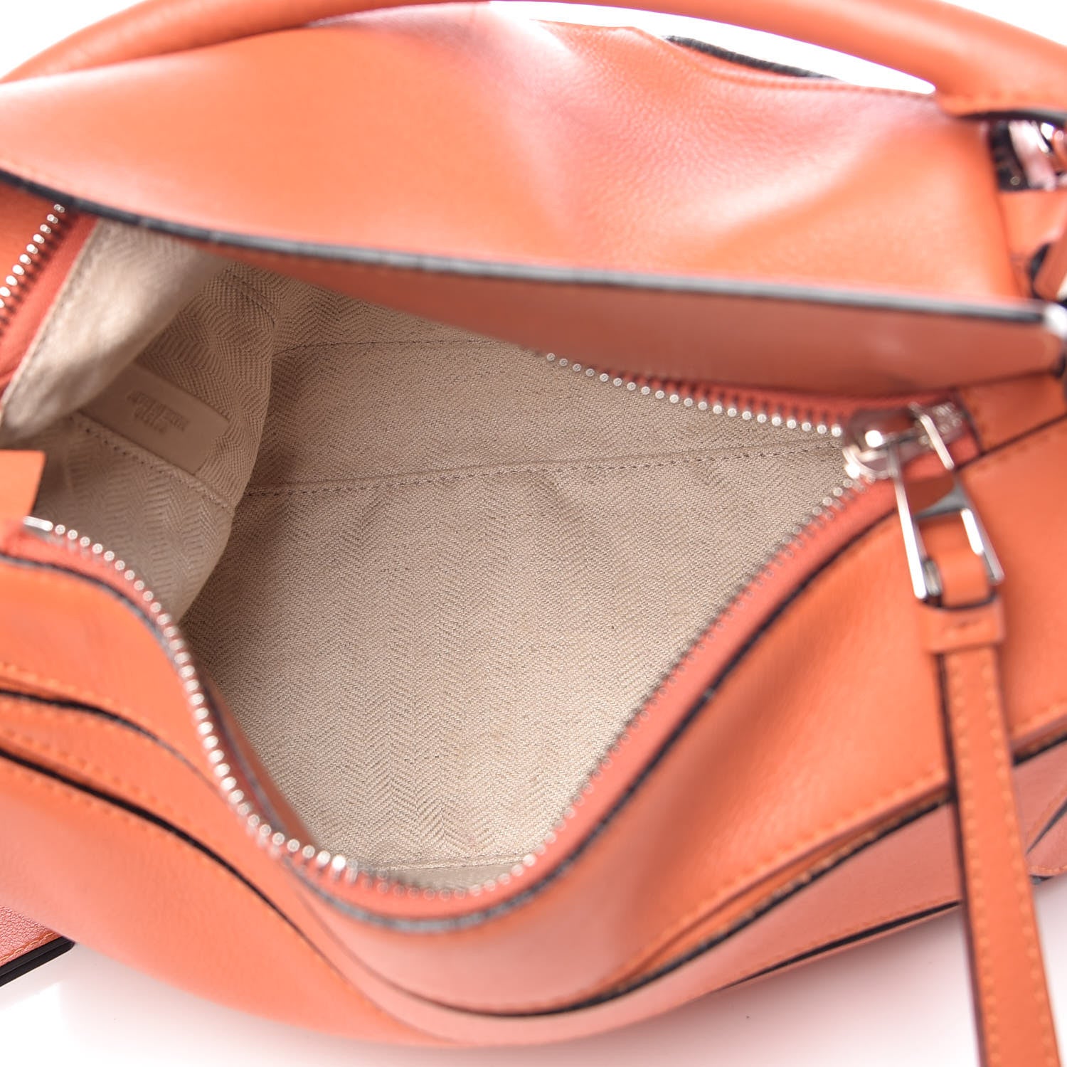 Loewe Calfskin Small Puzzle Bag Orange 5 of 16
