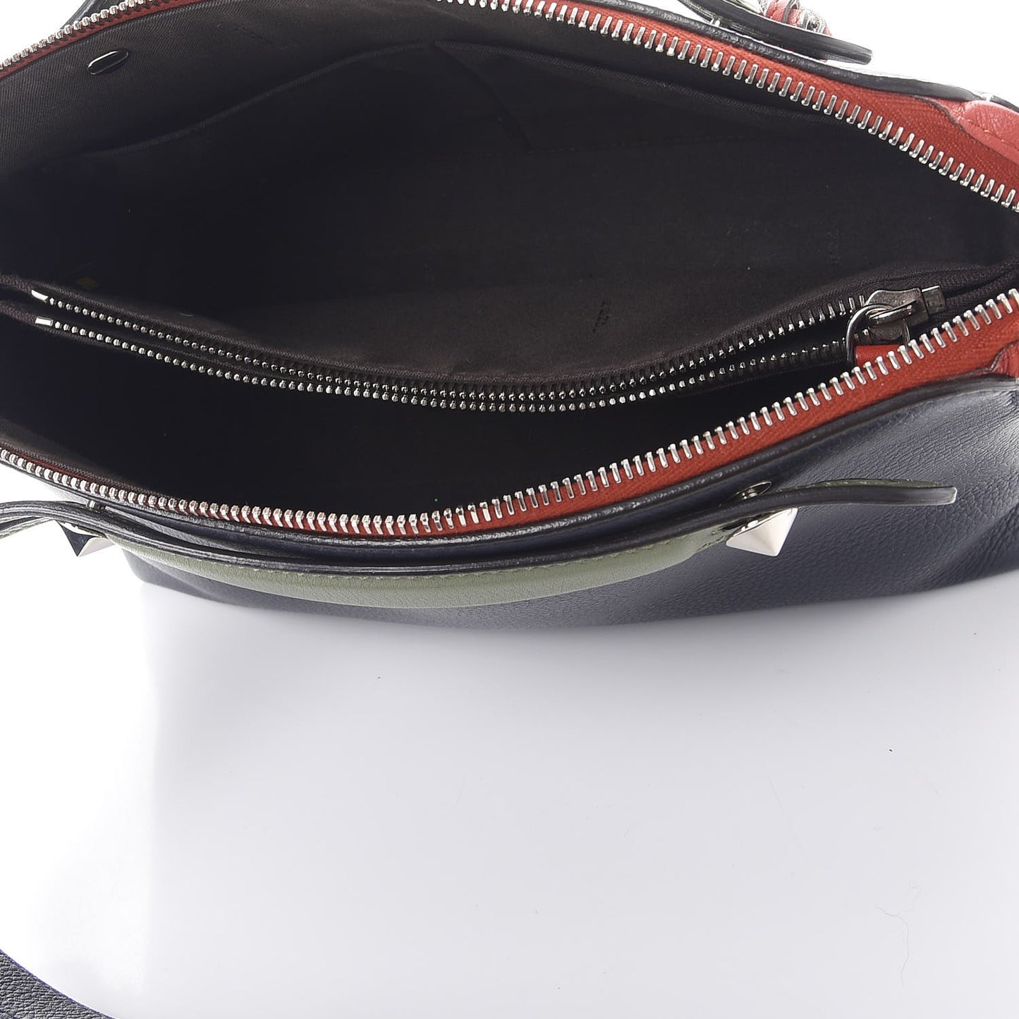 Vitello Dolce 4 Color Medium By The Way Boston Bag Blue Notte Multicolor