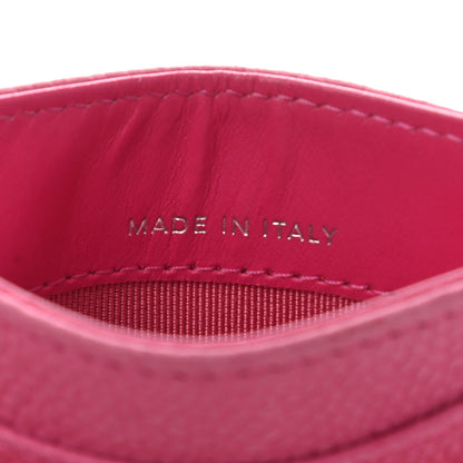 Chanel Iridescent Caviar Quilted Card Holder Pink 8 of 12