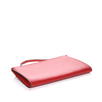 Louis Vuitton Epi Pochette Accessories 21 Castillan Red 4 of 8