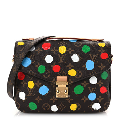 Louis Vuitton LV x YK Monogram Painted Dots Pochette Métis 1 of 12
