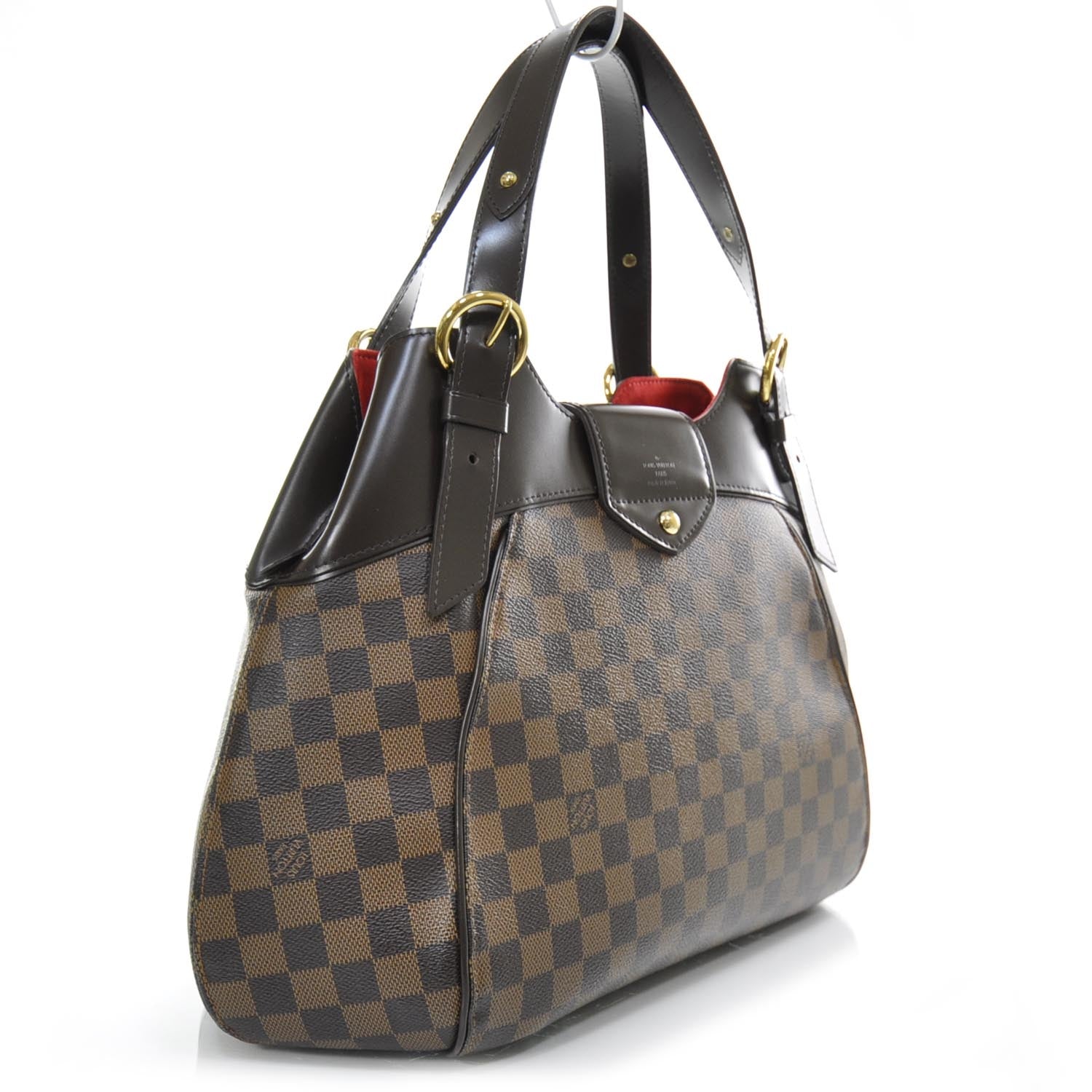 Louis Vuitton Damier Ebene Sistina GM 2 of 8