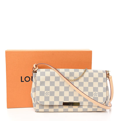 Louis Vuitton Damier Azur Favorite MM 10 of 10